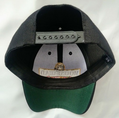 Moosehead Canada Beer Brewery Baseball Cap Hat Karbon Adjust Snapback One Size