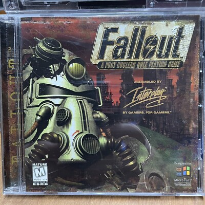 Fallout A Post Nuclear Role Playing Game Interplay PC Vintage 1997 VG+ Condition