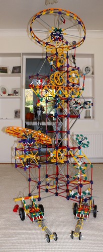 K'NEX HyperSpace Training Tower (Fully-Operational) + Drag