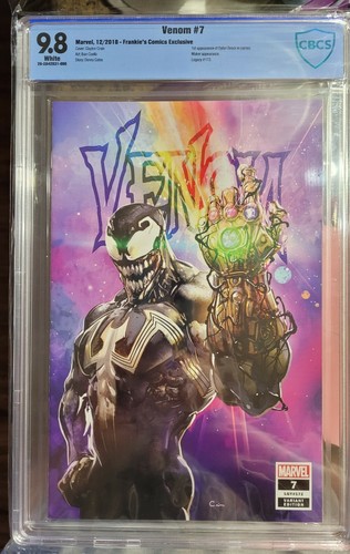 ヴェノム#7 CGC 9.6 クレインバージンバリアント ヴェノム#7 CGC 9.6 クレインバージンバリアント Venom #7 (Frankie's