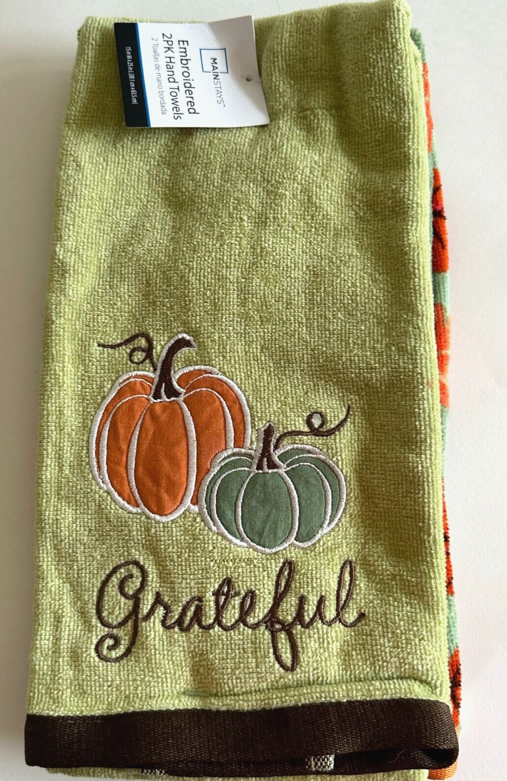 Mainstays 2 Different Styles Fall Colors