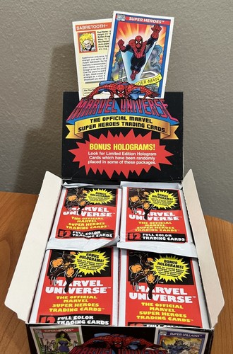 1990 Marvel Universe Series 1 Trading Cards (1) PACK - look