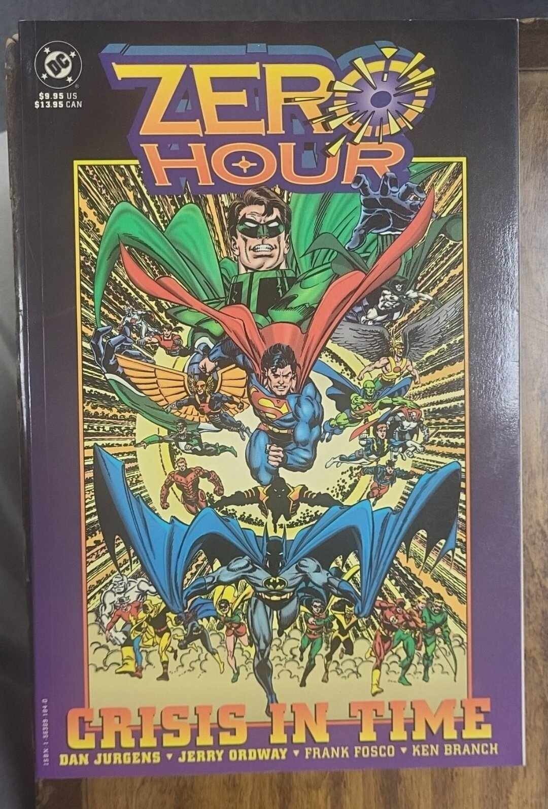 ● Curnow / When Time Will Be No More Zero Hour Crisis in Time #0-4 TPB 1994 DC Comics Dan Jurgens