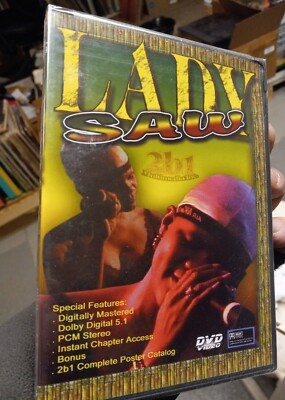 LADY SAW - LIVE IN SAN FRANCISCO 2003 DVD REGGAE DANCEHALL NEW SEALED new