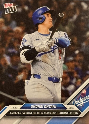 大谷翔平 Topps Now Shohei Ohtani BASE RELIC Game-used Base Relic # to 125 or Lower - Shohei Ohtani