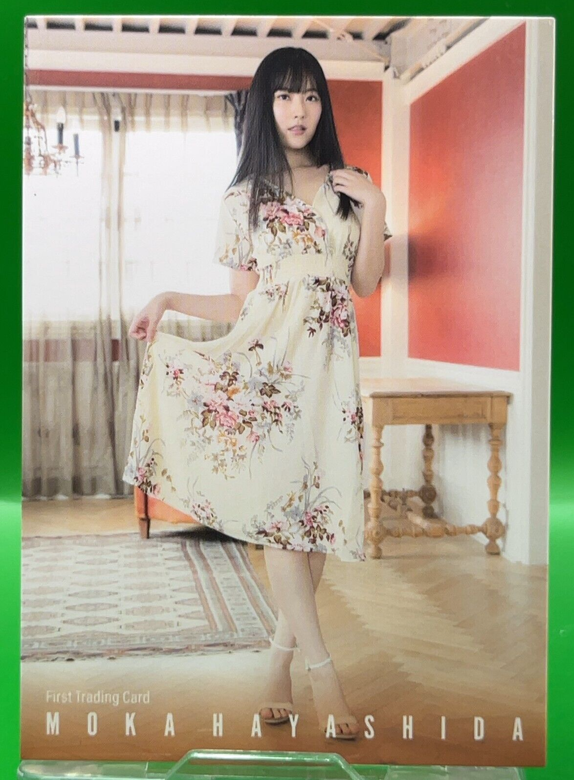 Moka Hayashida 55 First Trading Official Photo Cute Card