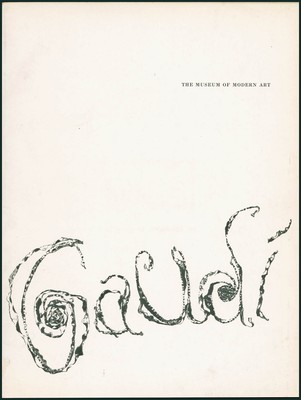 Gaudi (Museum of Modern Art)