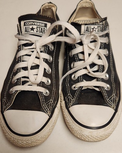 Converse Unisex CT All Star Ox M9166 Black Shoes Adult M 6 W