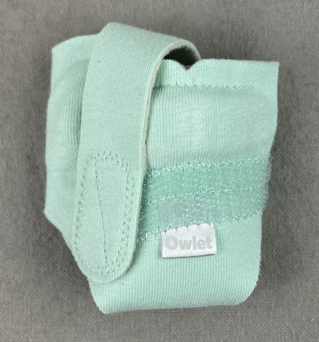 Owlet Smart Monitor Sock 2 Replacement Fabric Accessory Size 3 - 4-18M Mint