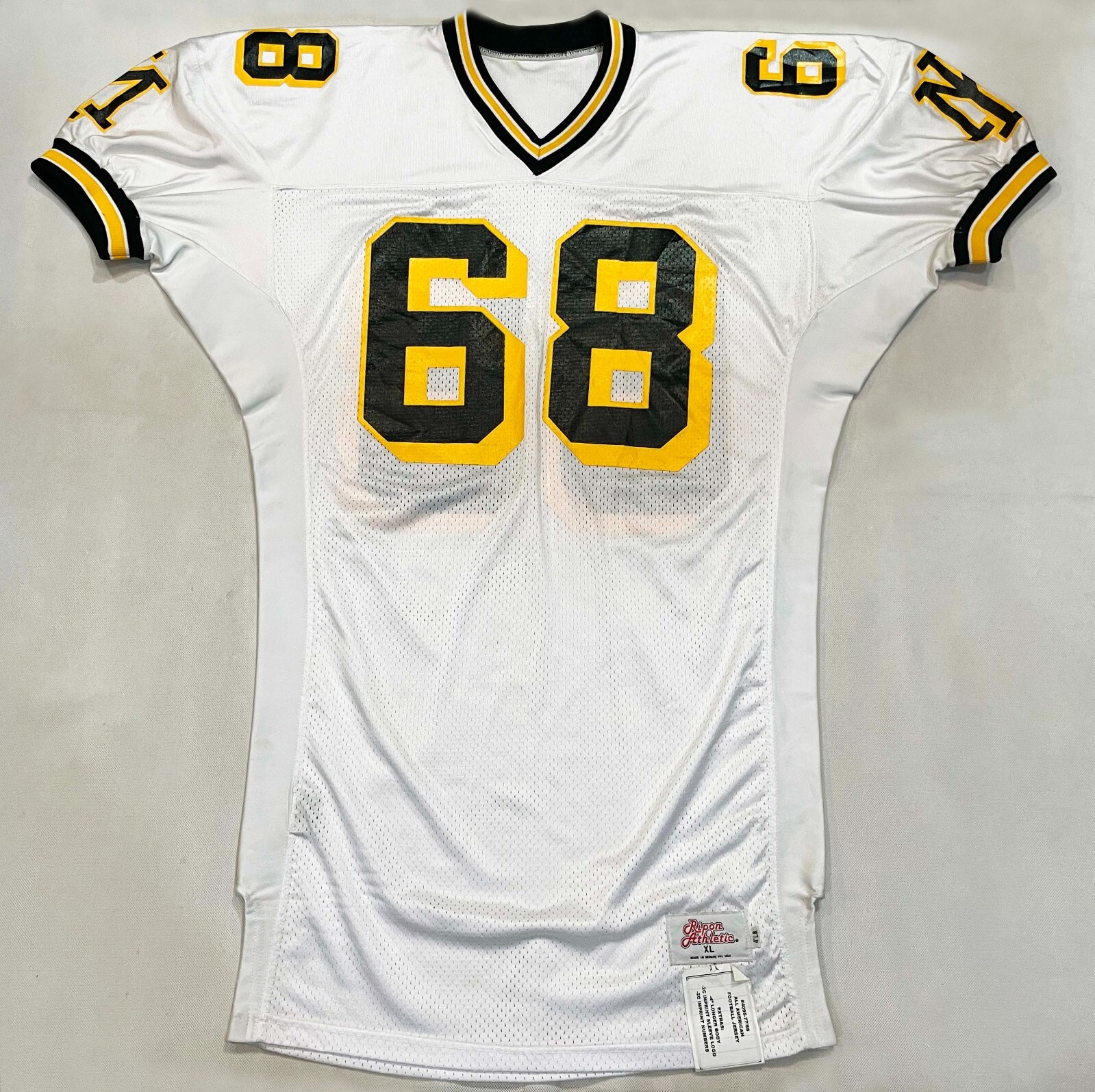 Les Vêtements de football ユニフォーム Vintage Ripon Athletic #68 Football Team Issued Jersey XL