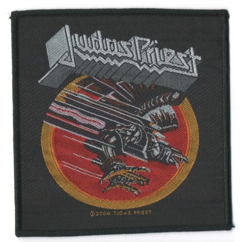 Judas Priest Screaming For Vengeance Sew On Woven Patch 4" x 4 "