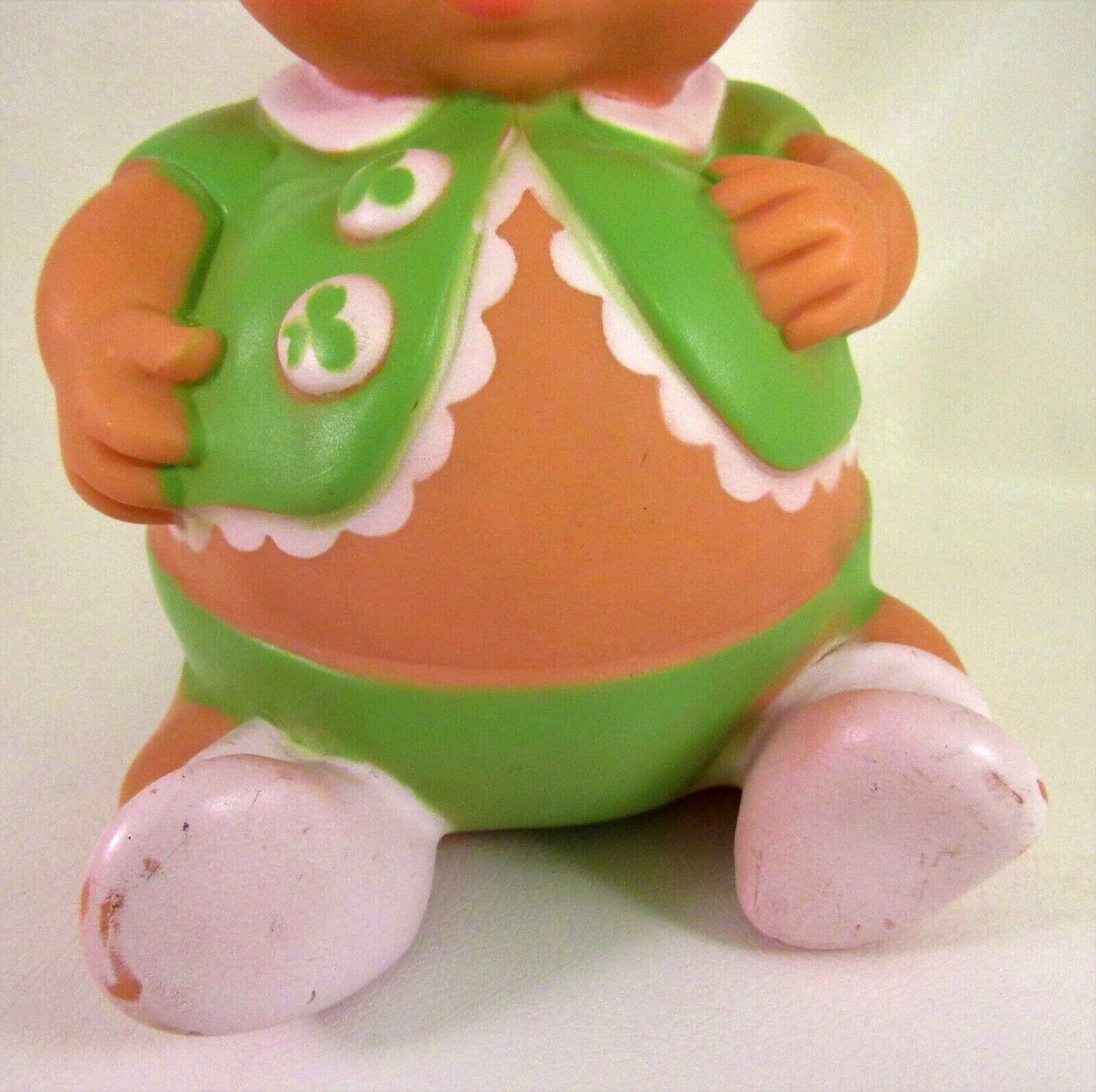 Vintage 1967 Uneeda Doll Plumpees Green Boy 8.5