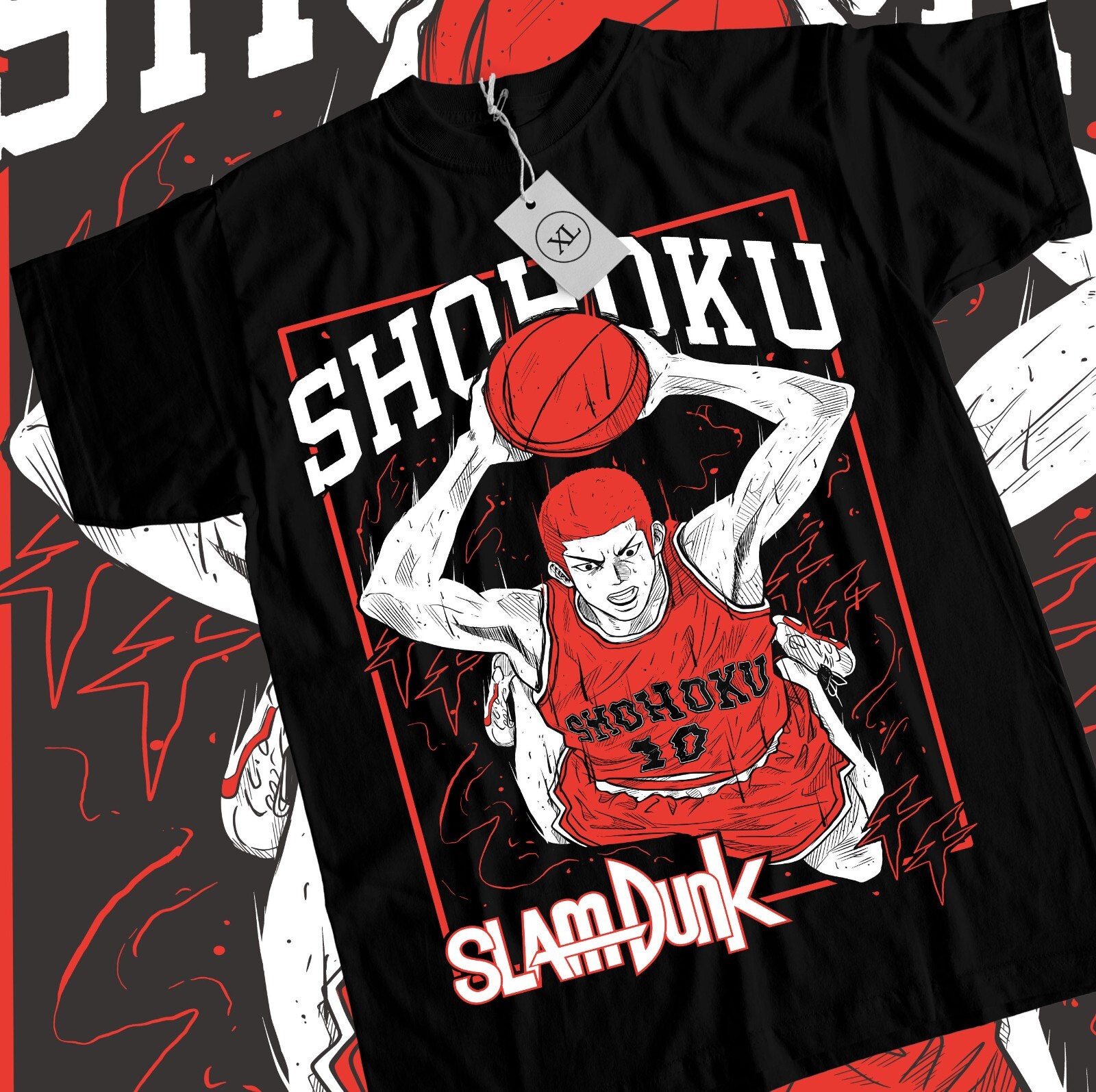 Ballaholic SLUM DUNK 花道　Tシャツ　XXL Ballaholic SLUM DUNK 花道 Tシャツ XXL