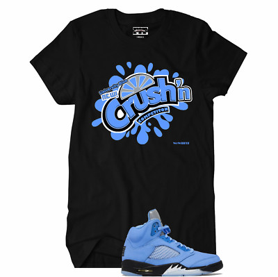 We Will Fit shirt to match Jordan 5 UNC University Blue Carolina  blue