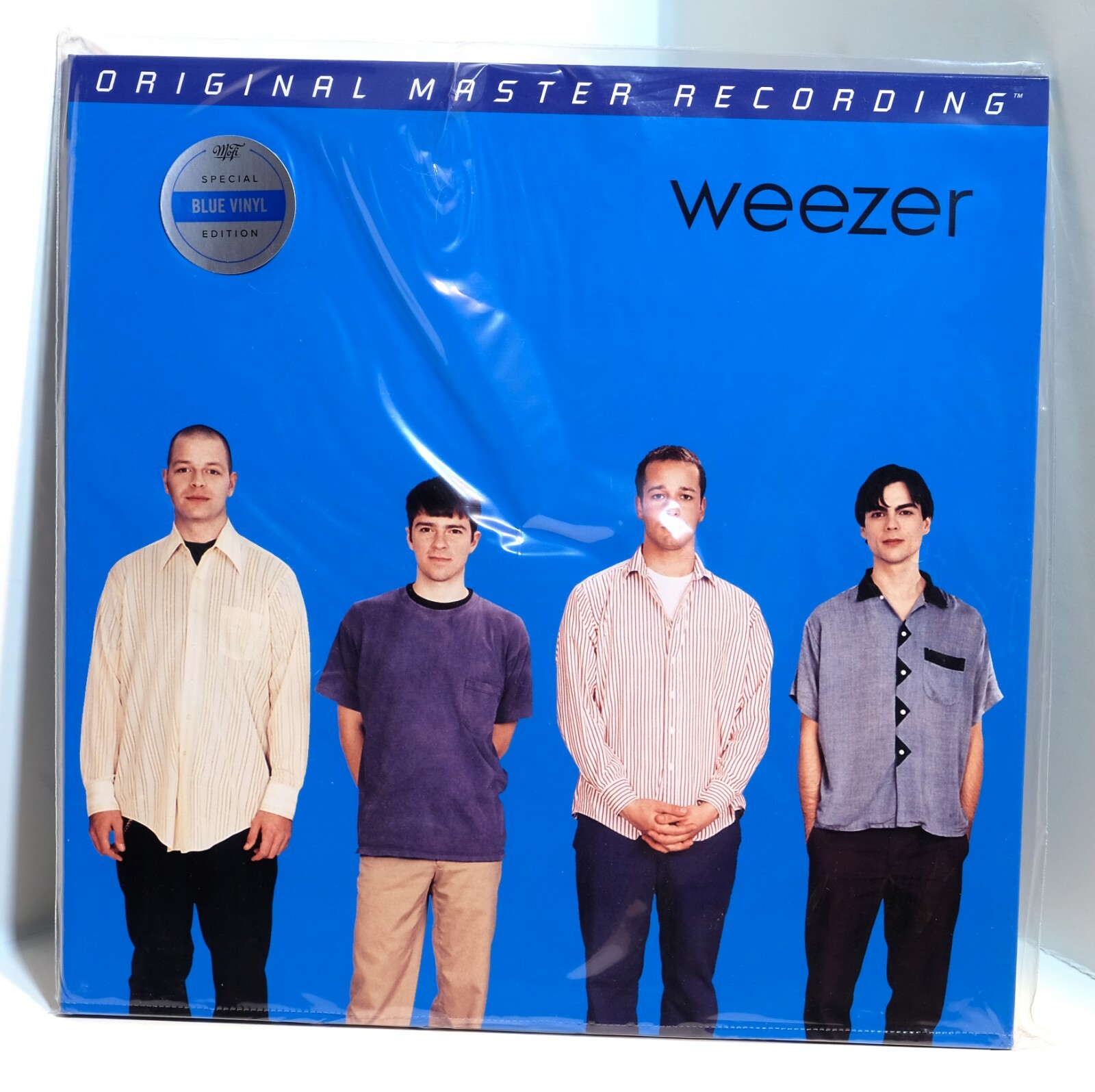 WEEZER Blue Album 180-gram BLUE COLOR VINYL LP Sealed MOFI WEEZER Blue Album 180-gram BLUE COLOR VINYL LP Sealed MOFI