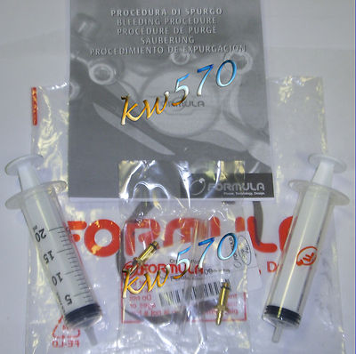 Formula - Bleed kit x The One/R1/R1 racing/RX/Oro/Mega/T1/RO oval