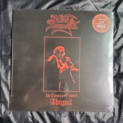 King Diamond: In Concert 1987 Abigail LP LIMITED TO ''300 COPIES'' NUMBERED VINYL