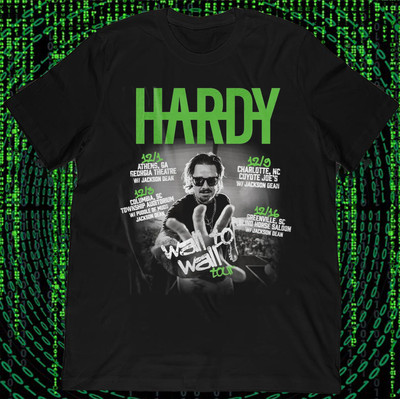 HARDY 2022 Concert Tour T Shirt Black All Size S TO 4XL cOTTON EE1255