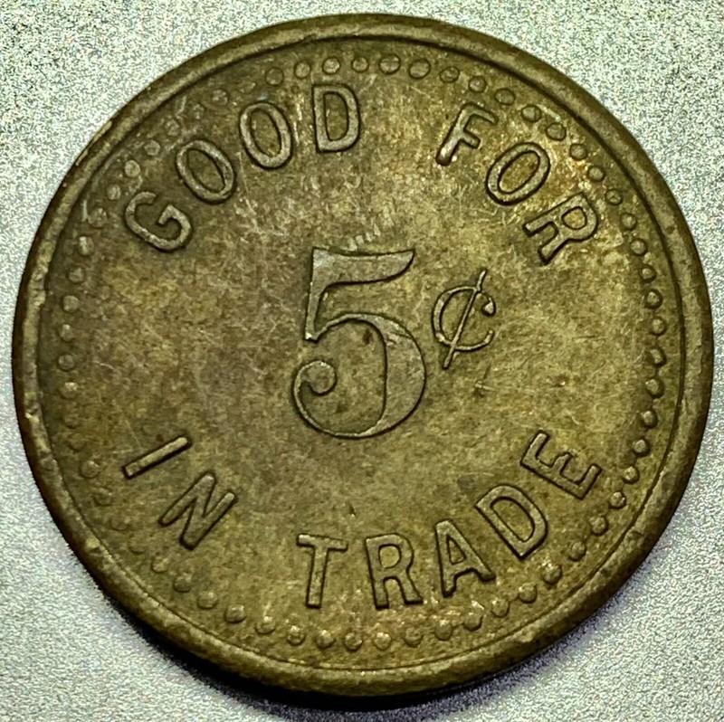 USA, C.S Good for 5 Cents in Trade Maverick | eBay