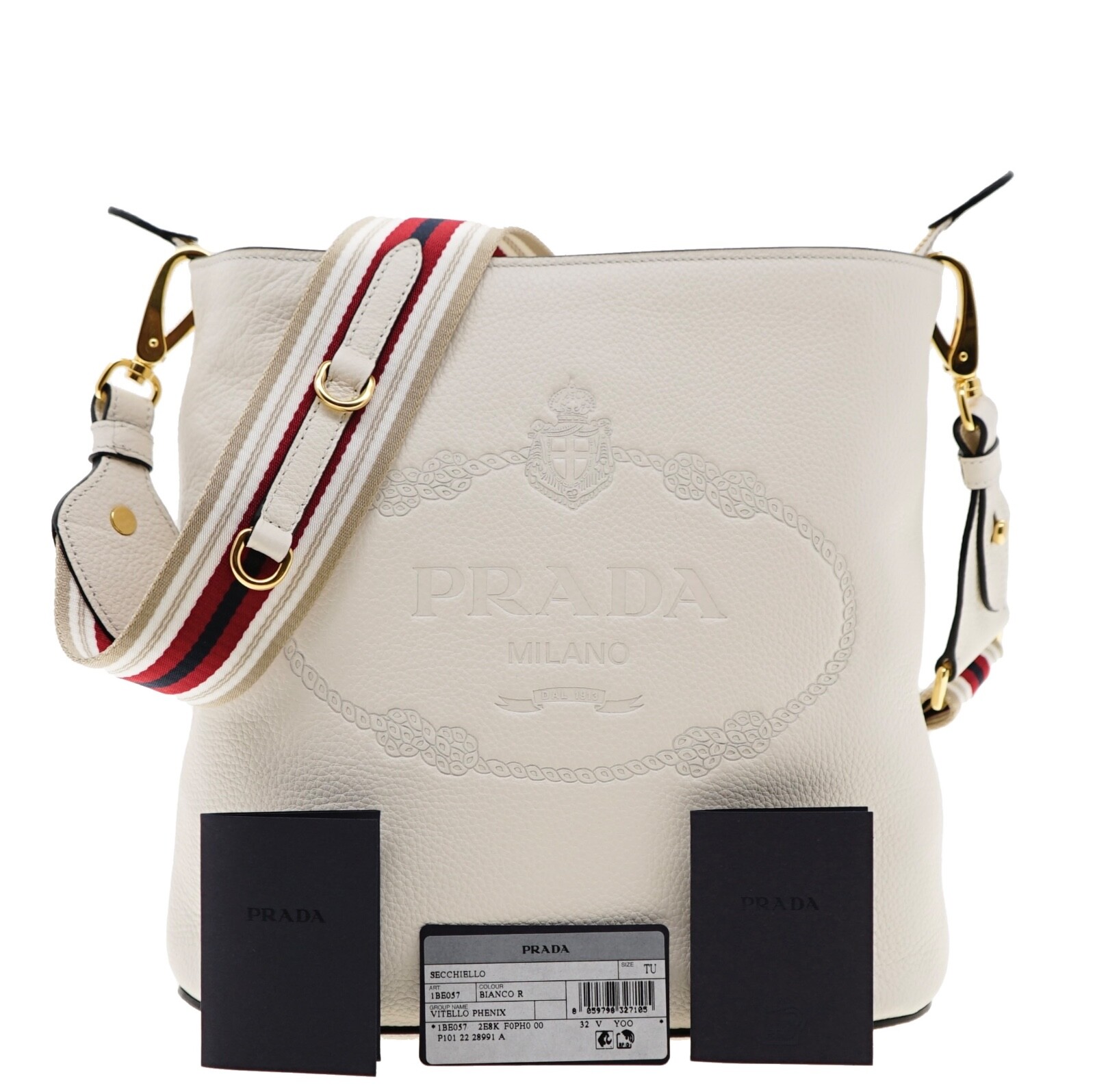 SUN　PRADA バッグ PRADA X UNIVERSAL STUDIOS Tessuto Nylon Saffiano Thunder