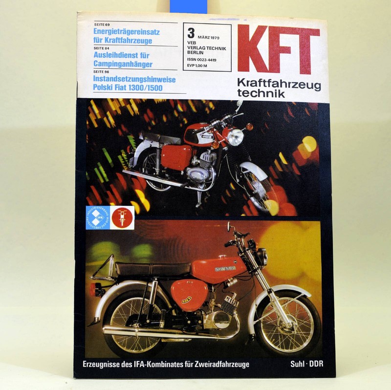 Ddr Kft Kraftfahrzeugtechnik 3 1979 Mz Ts 150 S 50 B 2 Honda Cx 500 Fiat 14
