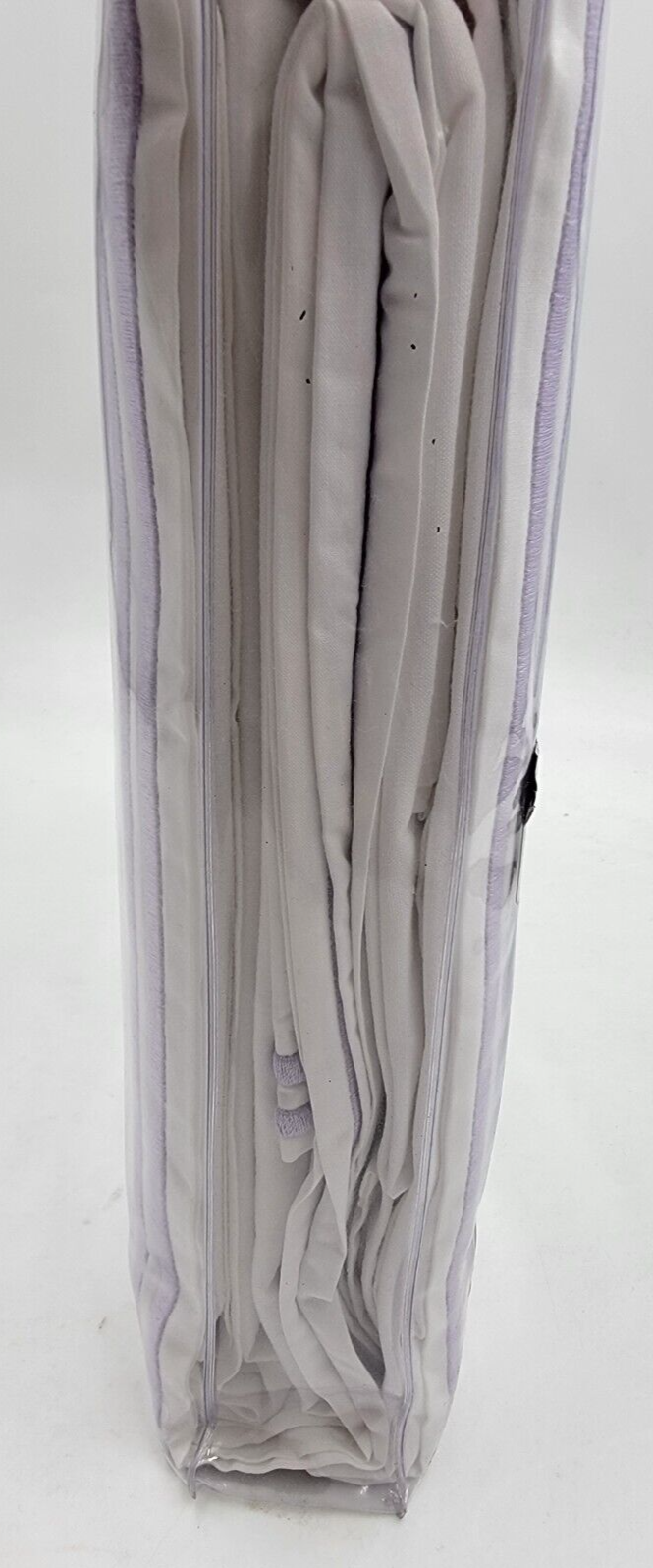 Hudson Park Italian Percale California King Bedskirt 72 x 84 x 16in Lavender~ - Picture 6 of 10