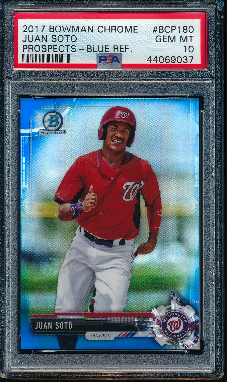 スポーツ選手 MLB 2017 JUAN SOTO CHROME ref スポーツ選手 MLB 2017 JUAN SOTO CHROME ref PSA 10 JUAN SOTO