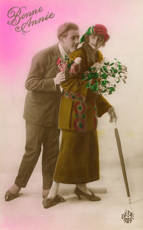 *17464 Cpa Fantaisie Couple