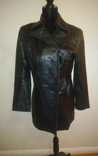 ジャケット・アウター THEREDTHREAD leather jacket long Amazon.com: BGSD Women Amber Lambskin Leather Long Walking