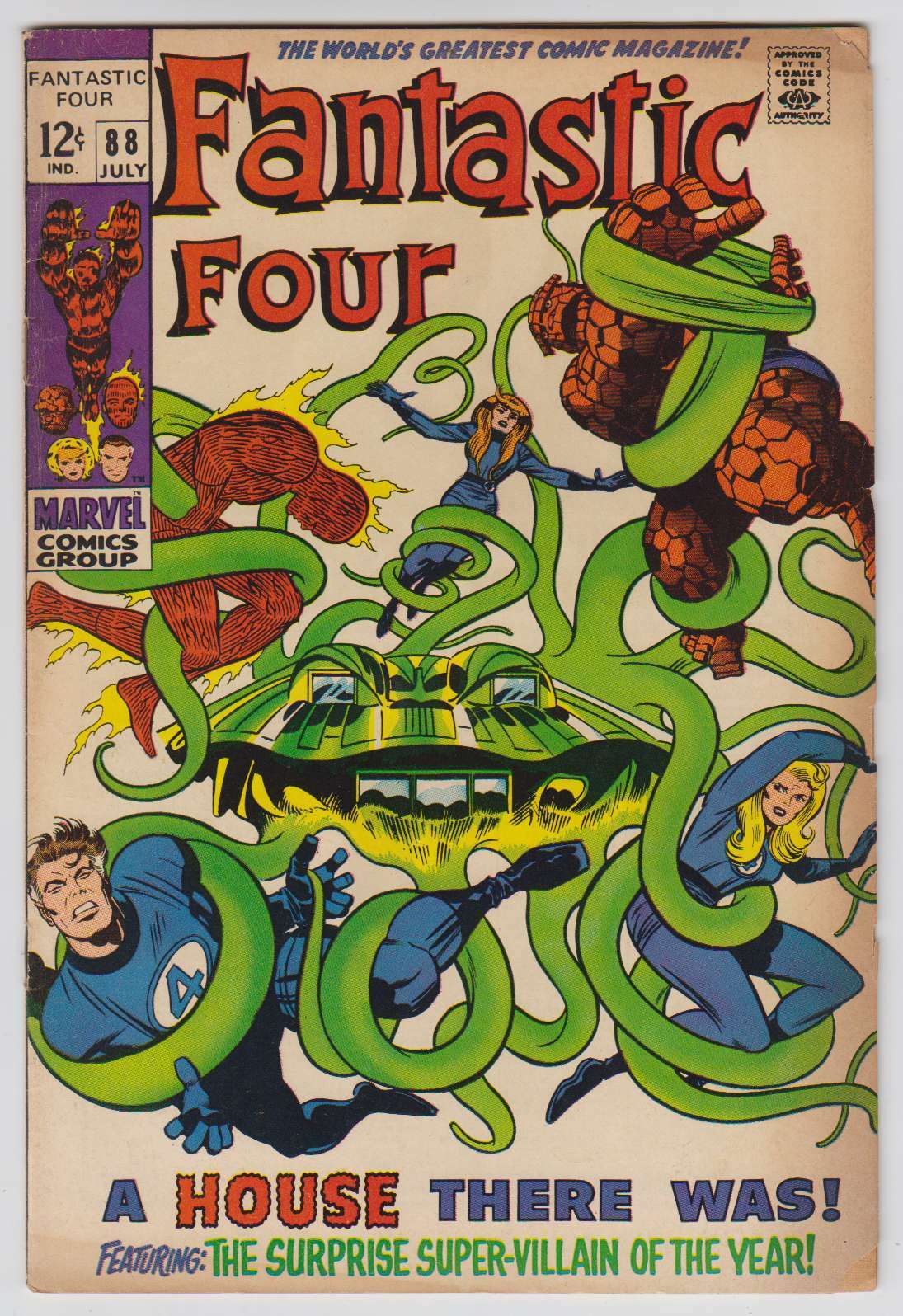L8820: Fantastic Four #88, Vol 1, Fine Condition | eBay