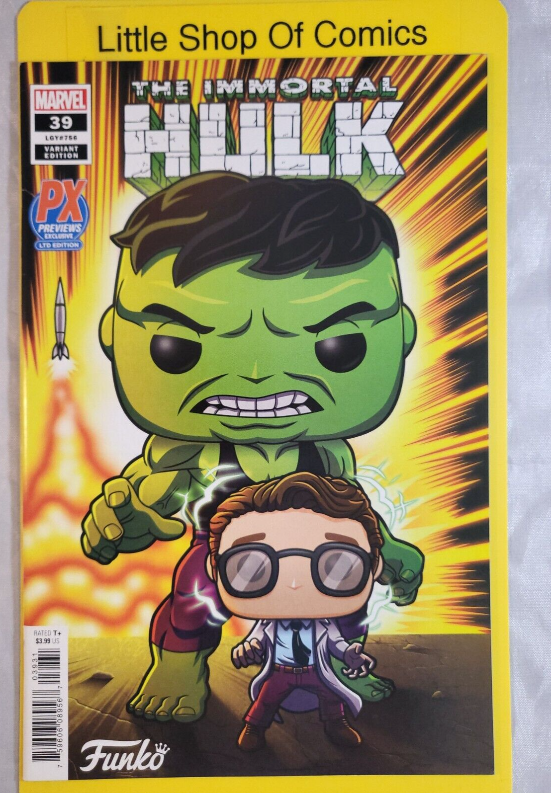 超希少　funko pop MARVEL IMMORTAL HULK ハルク Funko POP Vinyl Marvel Heroes - IMMORTAL HULK 6 inch PX