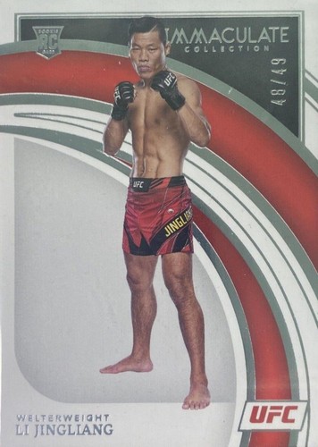 2022 Panini Immaculate Collection UFC - Li Jingliang #20