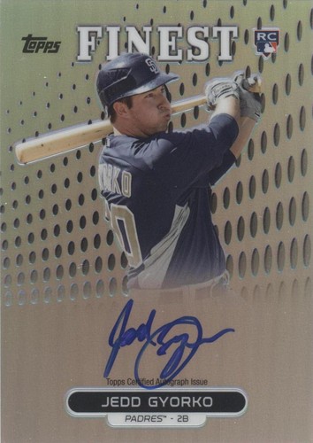 2013 Topps Finest - Jedd Gyorko #RA-JG