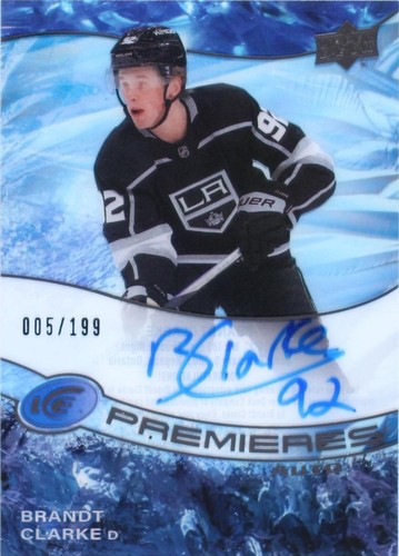 2022-23 Upper Deck Ice - Brandt Clarke #IPA-BC
