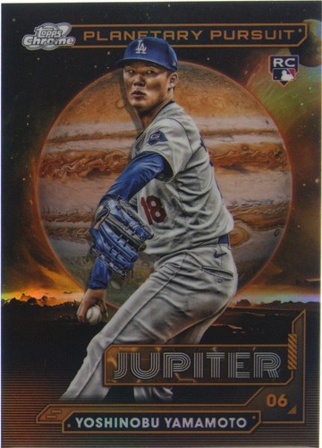 cosmos24ページ 2024 Topps Cosmic Chrome #ET-24 Yoshinobu Yamamoto Dodgers