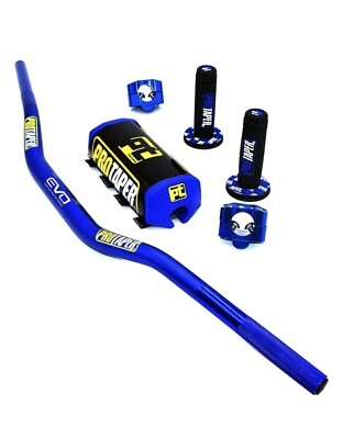 Handlebar For PRO Taper Fat Bar DIRT BIKE 1-1/8'' Handle Pads Grip Pit Bike (USA)