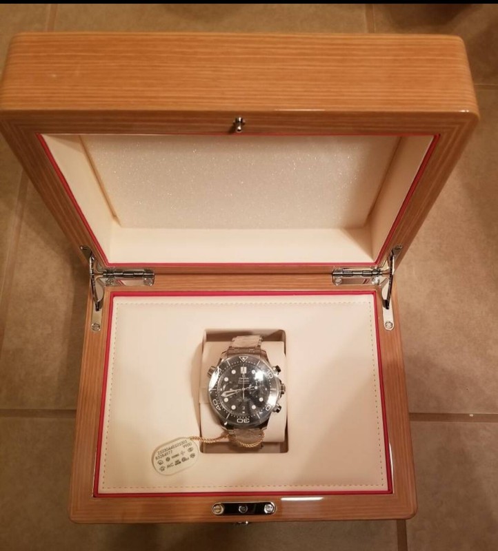 2022 Omega Seamaster300M Chronograph 210.30.44.51.01.001 New Pick up Only