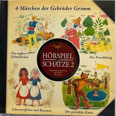 Gebruder Grimm : 4 Marchen Der Gebruder Grimm (CD) *Rare* *Very Good*