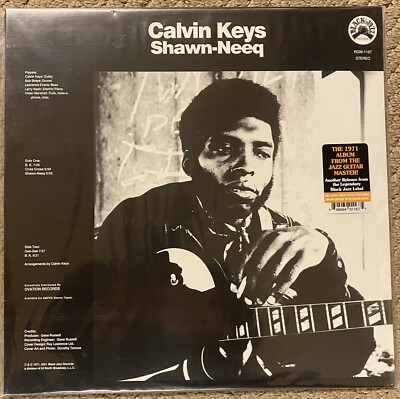 CALVIN KEYS Shawn-Neeq Larry Nash Owen Marshall Black Jazz reissue NEW LP
