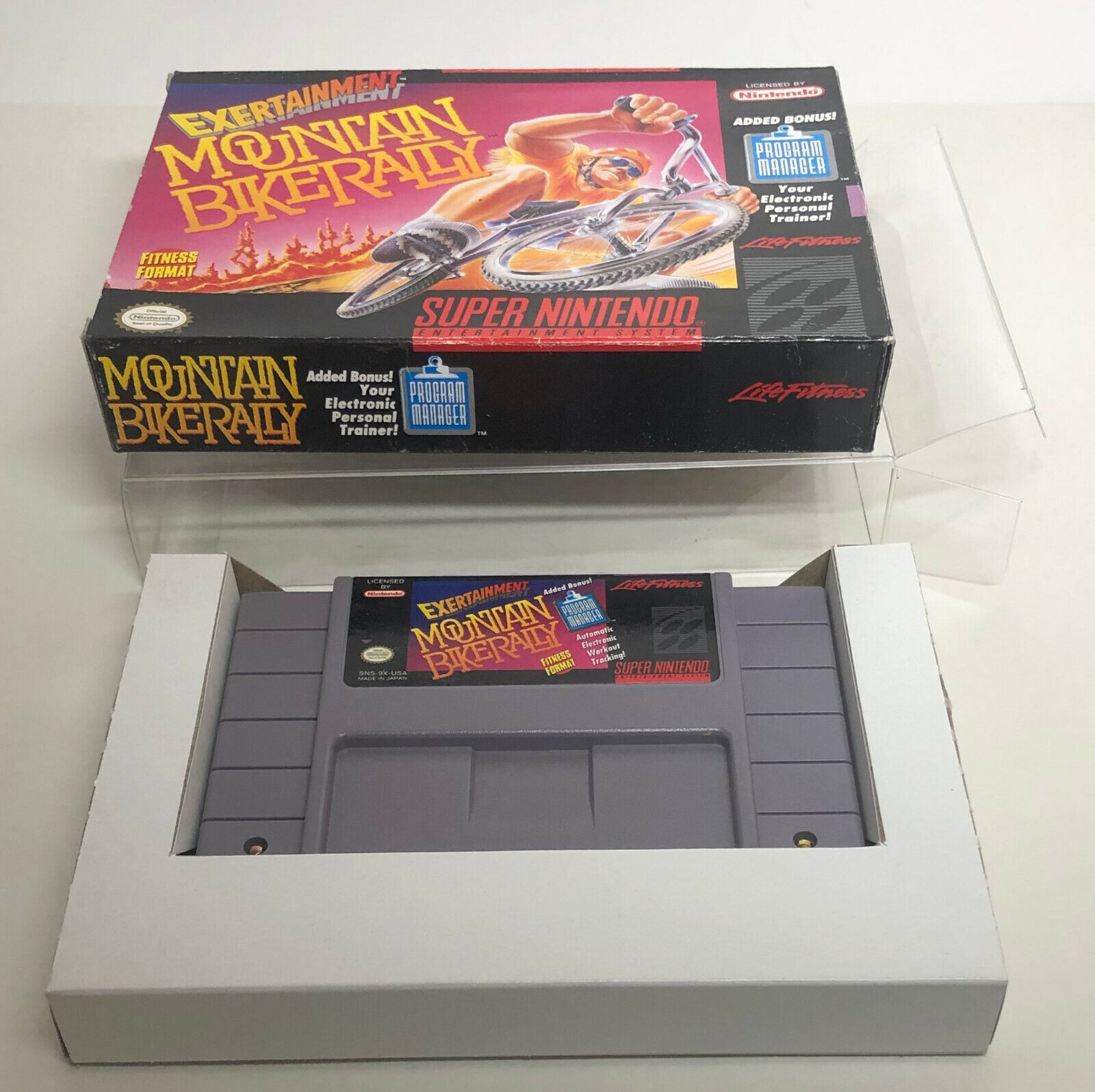 Exertainment Mountain Bike Rally GAME CARTRIDGE & BOX ONLY Exertainment Mountain Bike Rally GAME CARTRIDGE & BOX ONLY