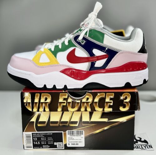 NEW Nike Air Force 3 Low SP Nigo White | Men's Size 13 NEW Nike Air Force 3 Low SP Nigo White | Men's Size 13