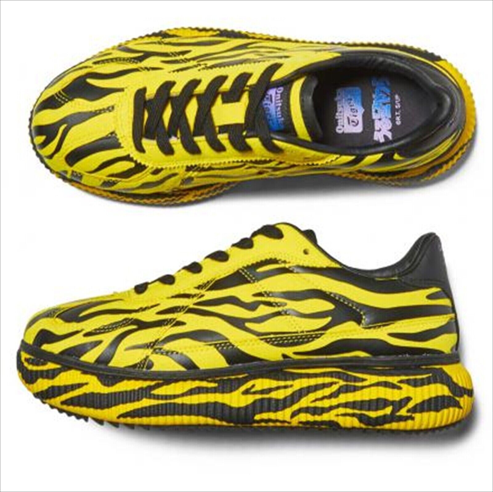 Pre-owned Asics Lum Onitsukatiger Delecity Yellow Black 1183c073-750 Us 8 1/2 26.5cm W/box
