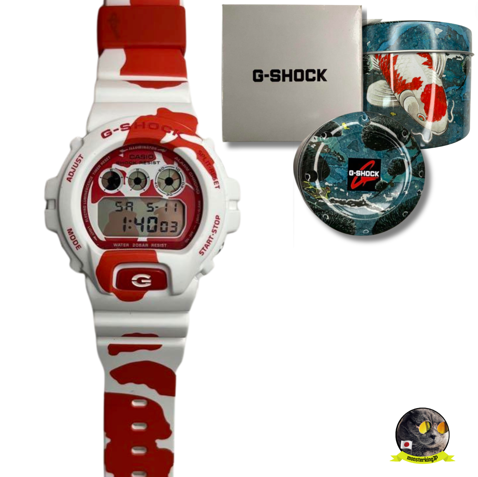 激レア】G-SHOCK DW-6900JK-4JR 錦鯉 Kohakuモデル CASIO G-SHOCK DW