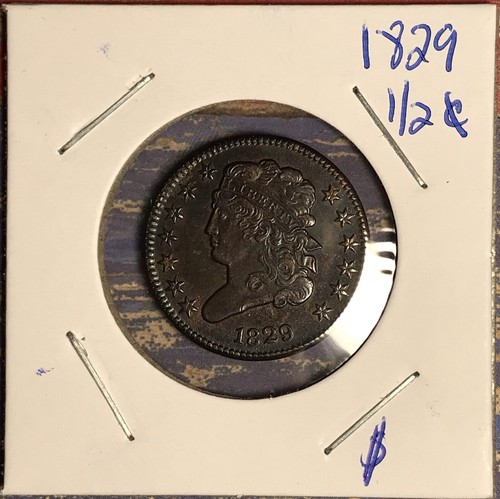 1829 1/2 CENT. SUPER NICE HIGHER GRADE COLLECTOR COIN FOR YOUR COLLECTION OR SET