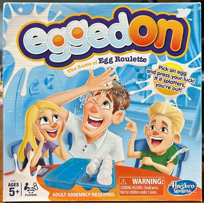 2016 EggedOn: The Game of Egg Roulette. Brand New, Sealed!