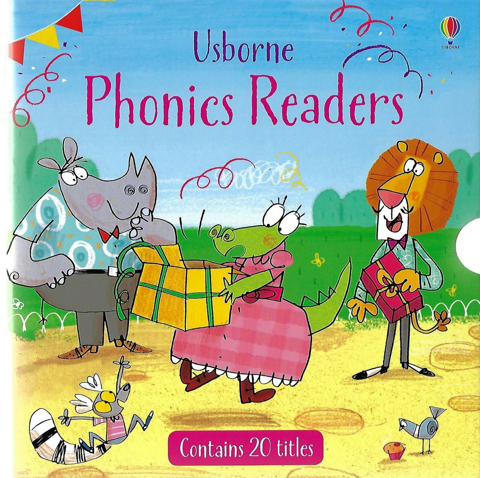 Usborne Phonics Readers 20 Books Childrens Reading Collection Paperback