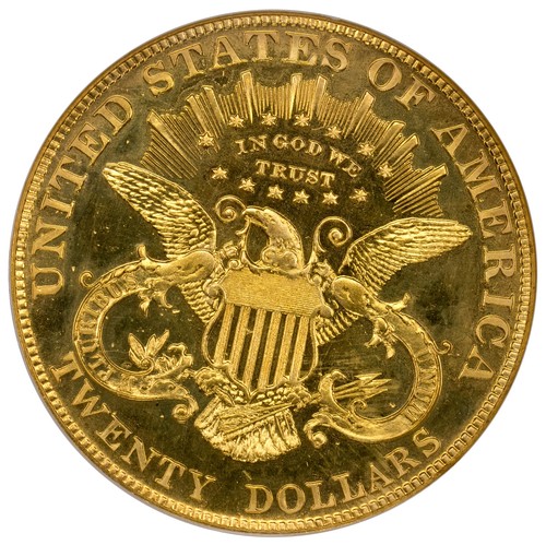 1905 $20 Liberty Head Proof Reeded Edge NGC PR64