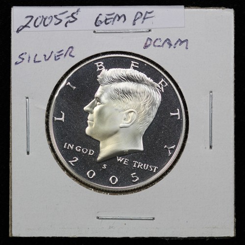 2005-S Silver Gem Proof Kennedy Half Dollar