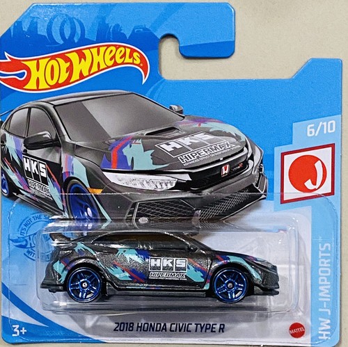 ミニカー Hot Wheels STH 2018 HONDA CIVIC typeR Diecast 164 | Hot Wheels Super Treasure Hunt Civic Type-R