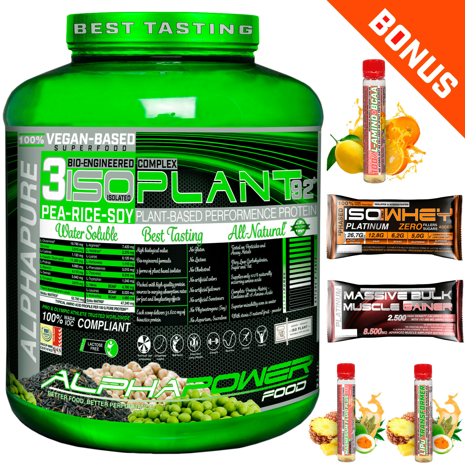 Sojaprotein Test Vergleich +++ Sojaprotein günstig kaufen!